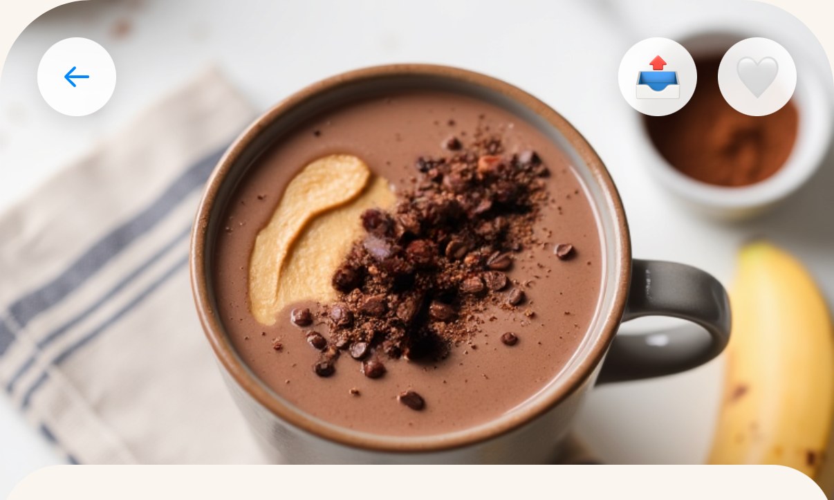 Chocolate Almond Cookie Shake