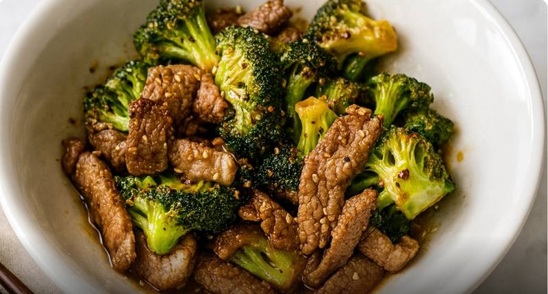 Gingered Beef & Broccoli